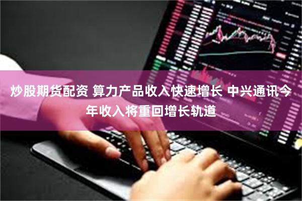 炒股期货配资 算力产品收入快速增长 中兴通讯今年收入将重回增长轨道