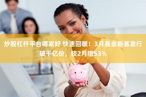 炒股杠杆平台哪家好 快速回暖！3月基金新基发行破千亿份，较2月增53%