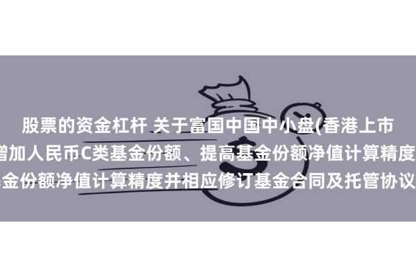 股票的资金杠杆 关于富国中国中小盘(香港上市)混合型证券投资基金增加人民币C类基金份额、提高基金份额净值计算精度并相应修订基金合同及托管协议的公告