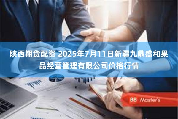 陕西期货配资 2025年7月11日新疆九鼎盛和果品经营管理有限公司价格行情