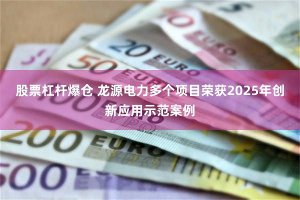 股票杠杆爆仓 龙源电力多个项目荣获2025年创新应用示范案例